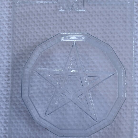 Lot of Six Soap Molds Moulds Witch Pagan Goddess Pentacle Craft Destash - Picture 5 of 7